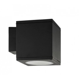 Havit-Porter 15w LED Black Large Fixed Wall Light-Square